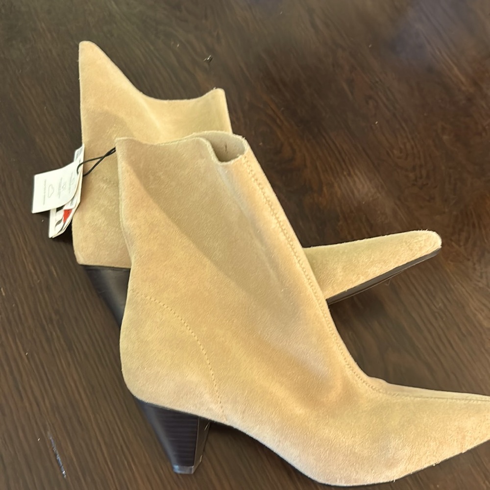 Suede zara boots